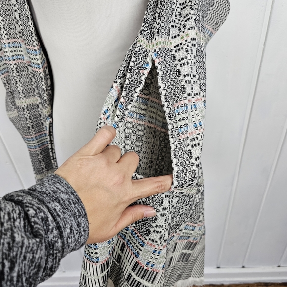 Madewell Multicolor Artisna Woven Cotton Wrap Shawl - Picture 3 of 6